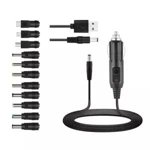 12V DC 차량용 충전기 전원 공급 케이블 코드 시가 라이터 플러그 5.5mm x 범용 자동차 액세서리