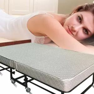 손님용침대 프레임 접이식 침대 호텔 엑스트라 베드 간이 195x90x50cm / 두께 20
