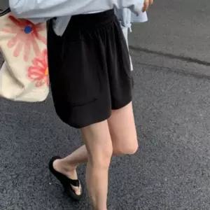 데일리핏 허리밴딩 포켓디테일 하프팬츠 페미닌룩데일리룩 로맨틱룩