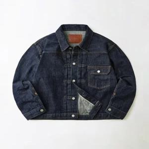 아웃스탠딩 OS00ALJK05ID 여성 트러커자켓 청 SELVEDGE DENIM 1ST JACKET_INDIGO 4693591