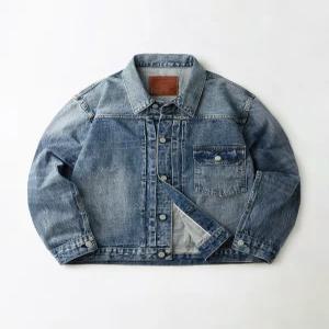 아웃스탠딩 OS00ALJK05LB 여성 트러커자켓 청 SELVEDGE DENIM 1ST JACKET_L.BLUE 5283245