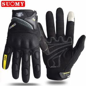 Suomy 오토바이 장갑 터치 스크린 통기성 Guantes 모토 레이싱 여름 봄 남성 여성 Luva Moto DH