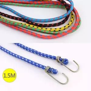 1.5m 컬러 고리 줄바 자전거 줄 밧줄 로프 끈 탄 탄성