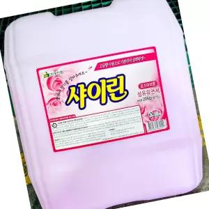 샤이린 섬유유연제 핑크 20kg 대용량