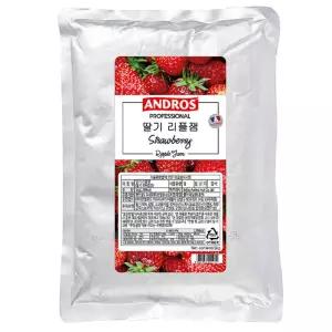 딸기 과육이 쏙쏙 앤드로스 딸기 리플잼 1kg