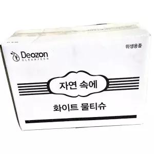 무지 자연속에 물티슈 화이트 400매 업소용