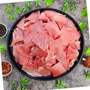 절단없음 국내산 돼지 뒷다리 후지 통두께 2kg 캠핑고기