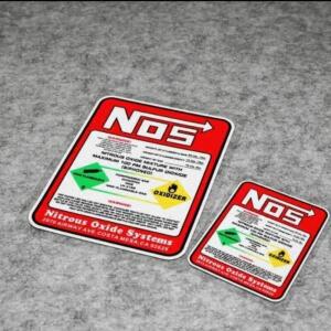 호환 드래그 레이싱 크리 에이 티브 자동차 스티커 NOS Nitrous Oxide Systems 튜닝 비닐 모토 크로스 카