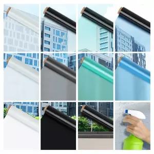 창문필름 사생활보호 암막시트지 유리썬팅지 무접착