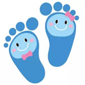 미끄럼방지 축광 스티커 5매입 파랑 축광테이프