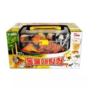 동물피규어세트 피규어 교구 장난감 인형 모형 학습놀이 동물대탐험