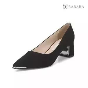 [파주점][BABARA][바바라] 여성 패브릭 펌프스 5CM (BBE201BK)