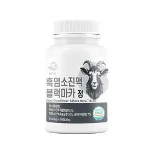 순수한줌 흑염소진액 블랙마카 정 600mg , 60정
