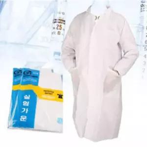 CQ-SA 일회용 실험실 부직포 가운(10PC)