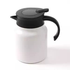 [엄지척]티웨어 910DBA33 온도표시 보온 주전자 900ml 보냉 포트 화이트