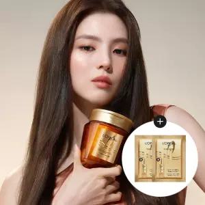 로레알파리 엑스트라 오디네리 오일 실크 마스크 팩 250ml+헤어밀크 샤쉐 7ml 2매 1021103
