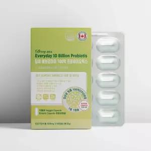 딥씨 에브리데이 100억 프로바이오틱스 500mg, 60캡슐