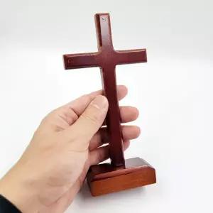 탁상용 소형 나무 십자가