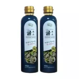 웰크리 맛더한 리얼 굴소스 500ml 2개