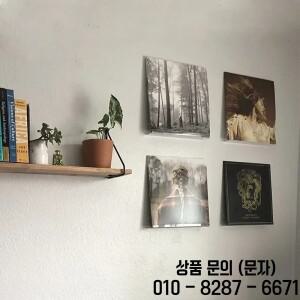 1PCS 아크릴 레코드 디스플레이 스탠드 선반 지우기 벽 마운트 비닐 홀더 부동 LP 앨범 스토리지 랙