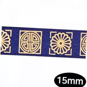 공예 diy 핸드메이드 리본 장식용 패브릭 금박 전통 문양
