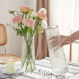 화병 유리화병22CM 물결 장식