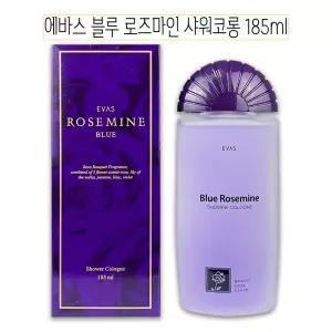 에바스 블루 로즈마인 샤워코롱 185ml - O/바디용/미스트/바디용코/롱/향수/바디코롱/선물/샤워/퍼퓸
