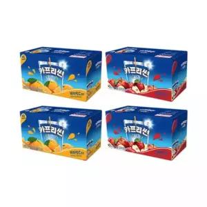 카프리썬 오렌지 200ml, 10입 , 2개 + 사과 , 10입, 2개 총 40개