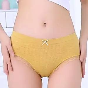 데일리 햄 라인 팬티 레이스 모달 언더웨어 포인트