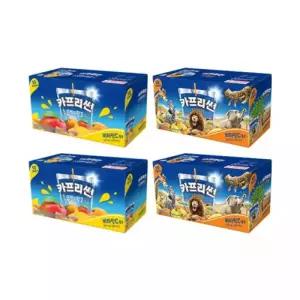 카프리썬 오렌지망고 200ml, 10입 , 2개 + 사파리 200ml, 10입 , 2개 총 40개
