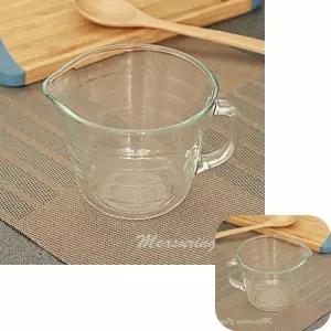 포에코 강화유리 계량컵 측정컵 대용량 500ml