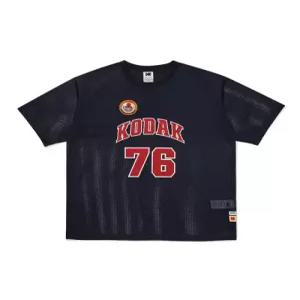[정품] 코닥 KODAK 바스켓볼 메쉬 반팔 티셔츠 NAVY K5223LRSN2NVY