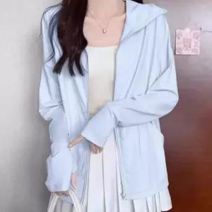 여름 자외선 차단 후드 집업 얇은 바람막이 점퍼 햇빛차단 냉감아우터