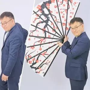 3단폴딩자이언트부채 제이엘 마술도구