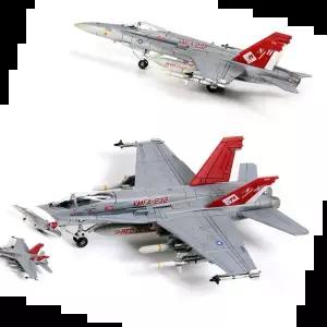 프라모델조립 모형조립 프라모델밀리터리 미해병대 레드데블스 FA-18 VMFA-232