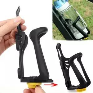 조정 가능한 자전거 병 홀더 마운트 MTB 물병 케이지 사이클링 컵 플라스크 산악 도로 액세서리