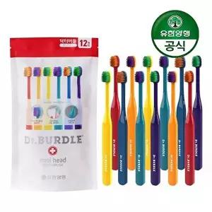 [유한양행][유한양행] 닥터버들 미니헤드 칫솔 12개입 1세트