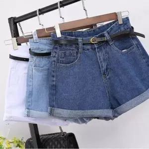 포인트 여름 데님숏팬츠 여름숏팬츠