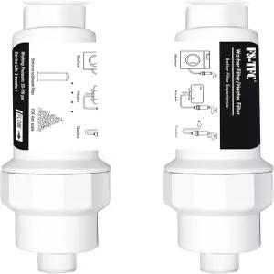 세탁기 히터 정원 RV 2PACK을 위한 FS-TFC 인라인 침전물 대규모 필터 재사용 가능한 3/4인치 GHT 워터