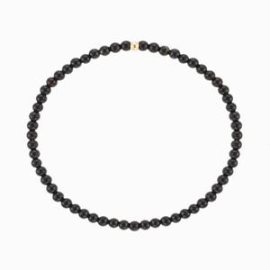 [AK수원점] [로이드] 3mm 오닉스 골든볼 14K 소원 팔찌 LWB26044G