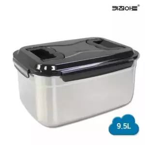 키친아트 다담채 304스텐 김치통 밀폐용기 9.5L 4호
