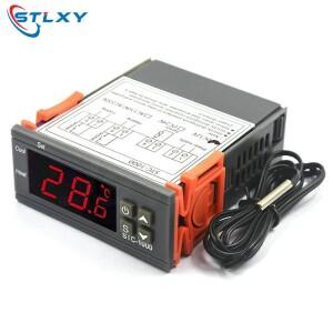 STC-1000 STC 1000 인큐베이터 온도 컨트롤러 조절기 릴레이 가열 냉각 12V 24V 220V 용 LED 디지털