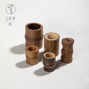 대나무컵 다도 찻잔 트럼펫 사케잔 매죽 트럼펫 술잔 에스프레소잔 매죽 소주잔
