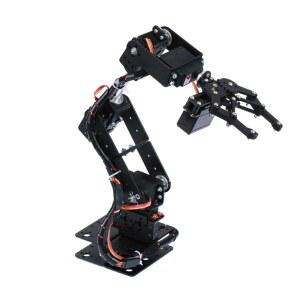 로봇팔 키트코딩 로봇만들기 기초 6DOF 기계 기계 부품 DIY 데모 부품 교육용 암 기초
