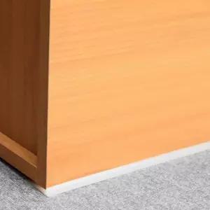 잘라쓰는 투명 가구 턱받침 120cm 책장고정 장롱받침대 가구턱받침 가구받침대 가구고임목