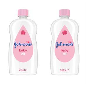 Johnsons Baby Oil 존슨즈 베이비 오일 무향 500ml 2개