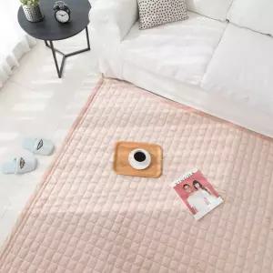 밍크 5mm 극세사 카페트 겸 패드 침대패드 Q 150x200