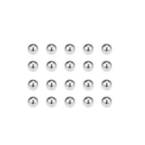 uxcell 5mm 베어링 볼 304 스테인리스강 G100 정밀 50개