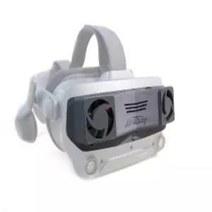 밸브 인덱스용 냉각 라디에이터 팬 - 설계 및 3D 프린팅 VR 게임 헤드셋의 수명을 연장합니다 USB 포함