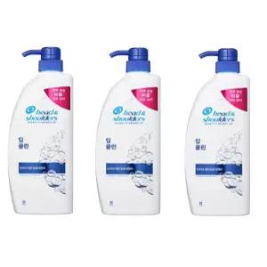 서치C3 피앤지 헤드앤숄더 딥클린 샴푸 850ml 3묶음 생활